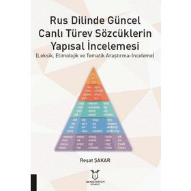 Rus Dilinde Güncel Canlı Türev Sözcüklerin Yapısal İncelemesi Reşat Şakar