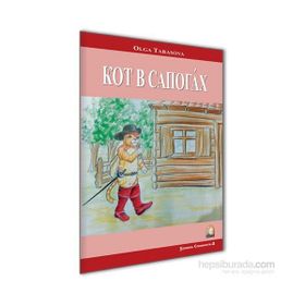 Rusça Hikaye Kırmızı Çizmeli Kedi - Olga Tarasova