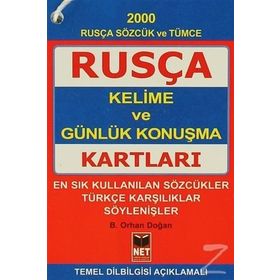 Rusça Kelime ve Günlük Konuşma Kartları - Bekir Orhan Doğan