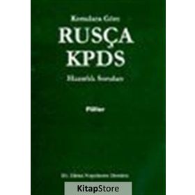 Rusça KPDS Konulara Göre Hazırlık Soruları Fiiller - Elena Napolnova Demiriz