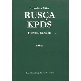 Rusça KPDS Konulara Göre Hazırlık Soruları Fiiller - Elena Napolnova Demiriz