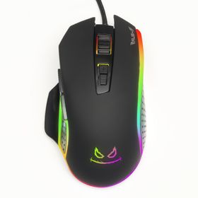 Rush Gloria RM16 Rgb 2400DPI Gri Makro Oyuncu Mouse