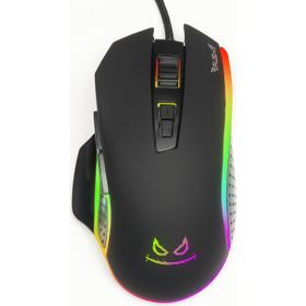 Rush Gloria RM16 Rgb 2400DPI Siyah Makro Oyuncu Mouse