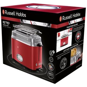 Russell Hobbs 21680-56/RH Retro 1100 W 2 Dilimi Hazneli Ekmek Kızartma Makinesi