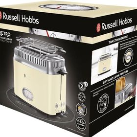 Russell Hobbs 21682-56/RH Retro Ribbon Krem Ekmek Makinesi