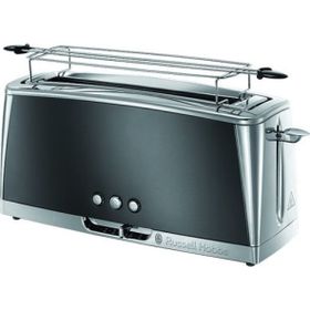 Russell Hobbs 23251-56 Luna 930 W 2 Dilim Hazneli Ekmek Kızartma Makinesi Gri