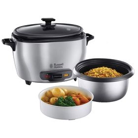 Russell Hobbs 23570-56-RH Gri Healthy 14 Cup Rice Cooker Buharlı Pişirici