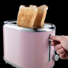 Russell Hobbs 25081-56 Bubble 930 W 2 Dilim Hazneli Ekmek Kızartma Makinesi Pembe