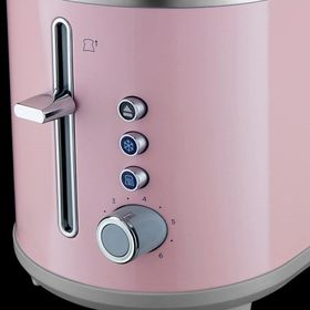 Russell Hobbs 25081-56 Bubble 930 W 2 Dilim Hazneli Ekmek Kızartma Makinesi Pembe