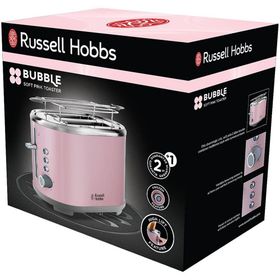Russell Hobbs 25081-56 Bubble 930 W 2 Dilim Hazneli Ekmek Kızartma Makinesi Pembe