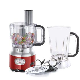 Russell Hobbs 25180-56 Retro Kırmızı Mutfak Robotu