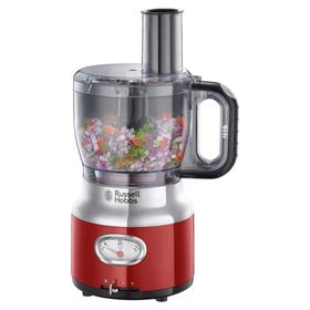 Russell Hobbs 25180-56 Retro Kırmızı Mutfak Robotu