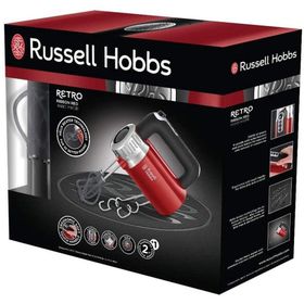 Russell Hobbs 25200-56 Retro Kırmızı 500W El Mikseri