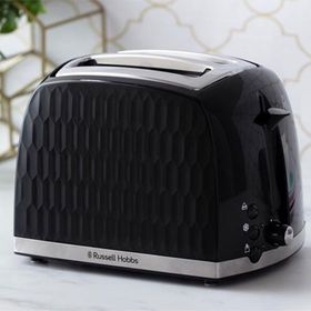 Russell Hobbs 26061-56 Honeycomb 2S Siyah Ekmek Kızartma Makinesi