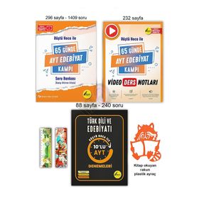 Rüştü Hoca Yayınları 65 Günde AYT Edebiyat Kamp Kitabı