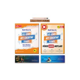Rüştü Hoca Yayınları 65 Günde AYT Edebiyat Kamp Kitabı