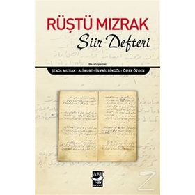 Rüştü Mızrak Şiir Defteri - Rüştü Mızrak