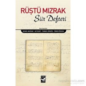 Rüştü Mızrak Şiir Defteri - Rüştü Mızrak
