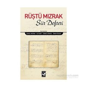 Rüştü Mızrak Şiir Defteri - Rüştü Mızrak