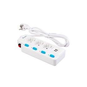 Rutter FRA-105U 1.5 m 16 A /4000 Akım Korumalı Usb Grup Priz