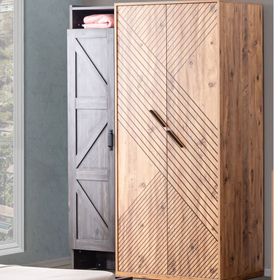 Ruum Store Elit Genç Odası 3 Kapaklı Gardırop