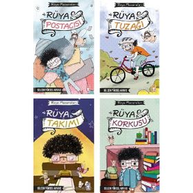 Rüya Postacısı - Rüya Tuzağı - Rüya Takımı - Rüya Korkusu - Rüya Maceraları 4 Kitap Set - Selcen Yüksel Arvas