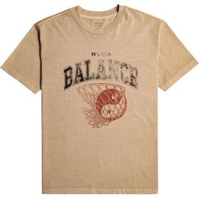 RVCA Uvyzt00417 Hoops Ss Tee Erkek Tişört