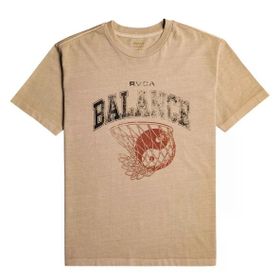 RVCA Uvyzt00417 Hoops Ss Tee Erkek Tişört