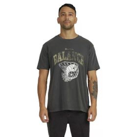 RVCA Uvyzt00417 Hoops Ss Tee Erkek Tişört
