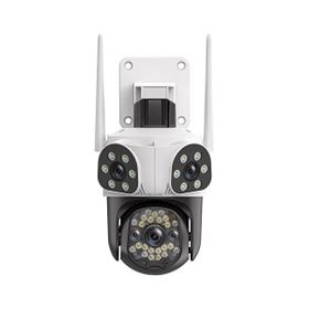 RXR C13-WF Wi-Fi Dış Ortam 3 Lensli 3+3+3 MP 360 Derece PTZ Gece Görüşlü Akıllı Güvenlik Kamerası