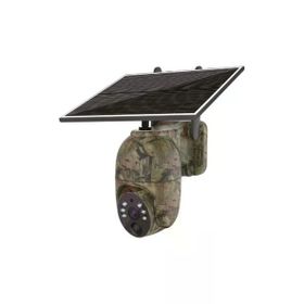 RXR C29 4G Sim Kartı Destekli Solar Panelli Bataryalı Kamuflajlı PTZ Güvenlik Kamerası