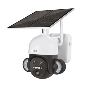 RXR C35 Çift Lensli 12X Zoomlu Solarlı Sim Kartlı 4G Güvenlik Kamerası