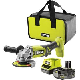 Ryobi RAG18X-1C40S 18 V 4 Ah Akülü Avuç Taşlama Makinesi
