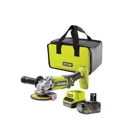 Ryobi RAG18X-1C40S 18 V 4 Ah Akülü Avuç Taşlama Makinesi