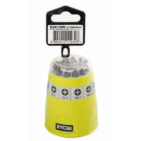 Ryobi RAK10SD 10 Parça Vidalama Uç Seti