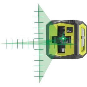 Ryobi RBCLLG2 15 mt Yeşil Çapraz Lazer Metre