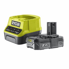 Ryobi RC18120120 18 Volt / 2.0 Ah Li-Ion Yedek Akü Ve Akü Şarj Cihazı