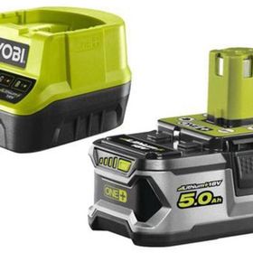 Ryobi RC18120150 18Volt 5.0 Ah Li-Ion Yedek Akü ve Akü Şarj Cihazı