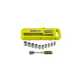 Ryobi RHRS11PC 3/8 11 Parça Cırcırlı Lokma Seti