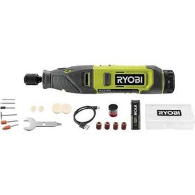 Ryobi RRT4-120GA15 15 Parça Aksesuarlı Akülü Gravür Seti