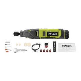Ryobi RRT4-120GA15 15 Parça Aksesuarlı Akülü Gravür Seti