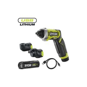 Ryobi RSD4-120TA2 4V Akülü Tornavida Köşe + Ofset Başlık Seti