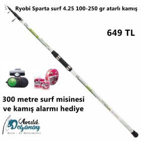 Ryobi Sparta Surf 425 cm Olta Surf Kamışı