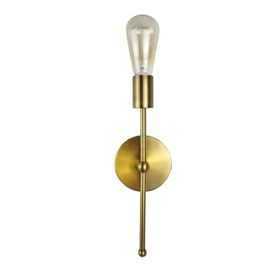 Rys Retro Metal Mat Gold Dekoratif Duvar Aplik