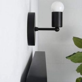 Rys Retro Metal Siyah Dekoratif Duvar Aplik