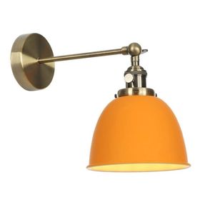 Rys Retro Turuncu Metal Dekoratif Rustik Mafsallı Duvar Aplik
