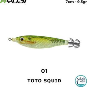 Ryuji 01 Toto Squid 7 cm 9.5 gr Kalamar Zokası