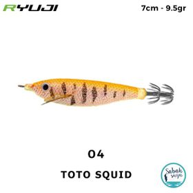 Ryuji 04 Toto Squid 7 cm 9.5 gr Kalamar Zokası