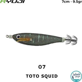 Ryuji 07 Toto Squid 7 cm 9.5 gr Kalamar Zokası