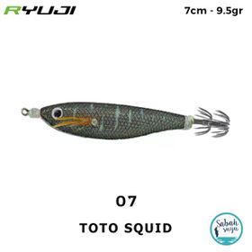 Ryuji 07 Toto Squid 7 cm 9.5 gr Kalamar Zokası
